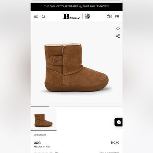 Kids UGG boots 
Size 10